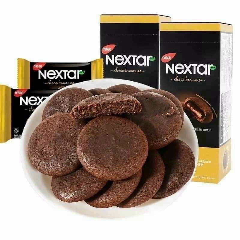 Hộp 8 bánh chocolate Nabati Nextar thơm ngon 112 g .