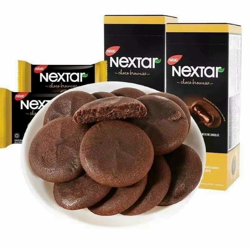 Hộp 8 bánh chocolate Nabati Nextar thơm ngon 112 g .