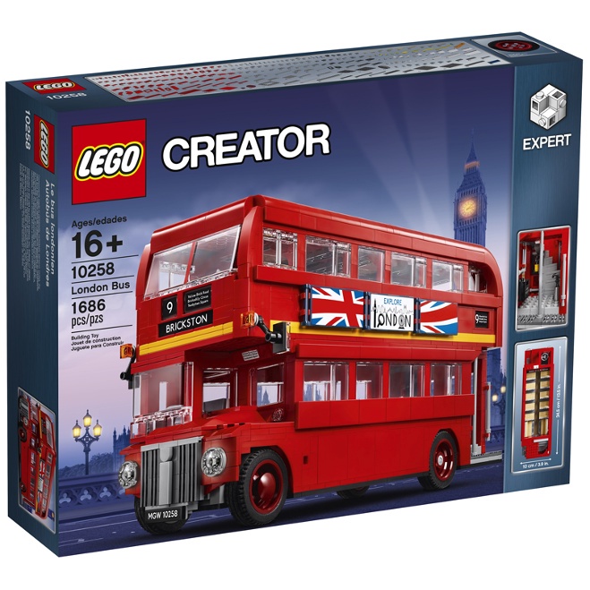 10258 Đồ chơi lắp ráp Iego Creator London Bus - Đồ chơi xếp hình, xe buýt LONDON