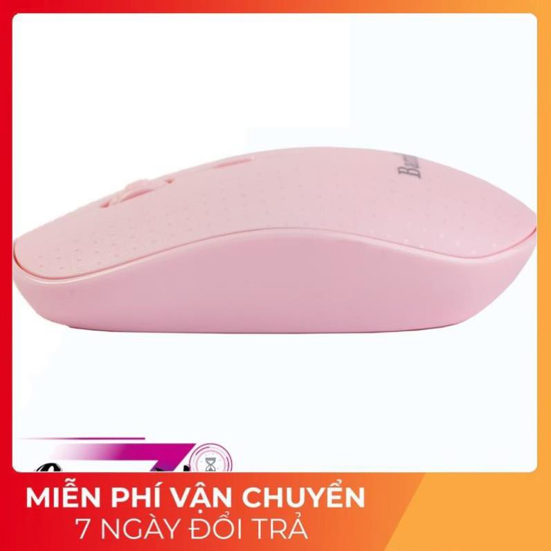 Chuột không dây màu hồng Bamba B2