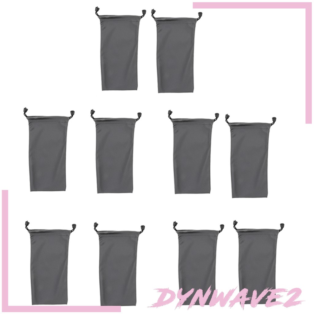 Set 10 Túi Nylon Dây Rút Đựng Điện Thoại Mp3 7 11cm Dynwave2