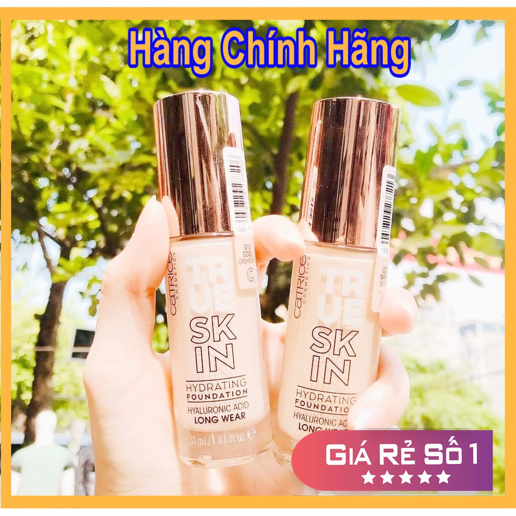 Kem nền dưỡng ẩm Catrice True Skin Hydrating
