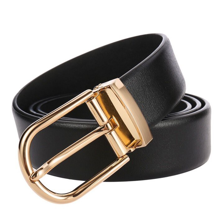 Thắt Lưng Nam Khóa Kim Dễ Kết Hợp Quần Áo Mang Phong Cách Hàn Quốc