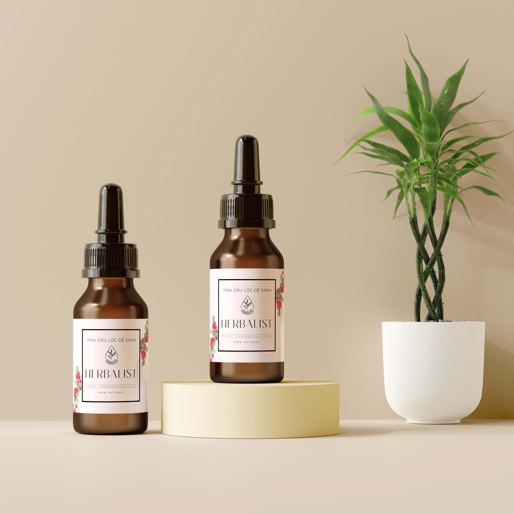 Tinh Dầu Lộc Đề Xanh Nguyên Chất Nguồn Gốc Ấn Độ Mùi Thơm Thanh Mát Hỗ Trợ Hô Hấp Tăng Cường Sức Mạnh Tinh Thần