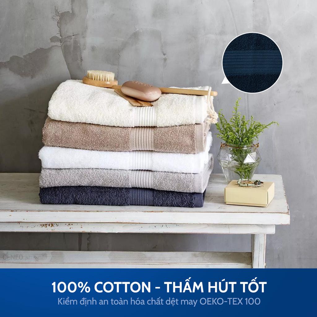 Khăn tắm cotton | JYSK Nora | 40x60cm | Nhiều màu