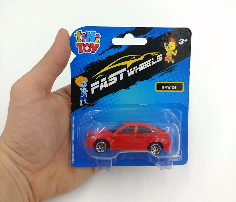 Đồ Chơi Xe Tốc Độ FastWheels 3 Inch - 342000S - BMW X6 - Màu Đỏ