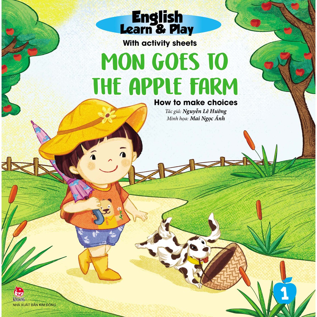 Sách - English Learn & Play 1 - Mon Goes To The Apple Farm - How To Make Choices