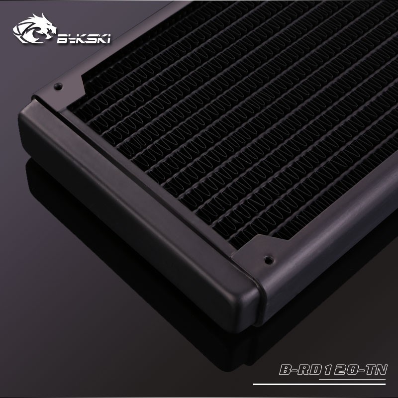 Tản nhiệt nước Radiator máy tính Computer water cooling rad 120mm Bykski 120TN tản nhiệt nước custom - Hyno Store