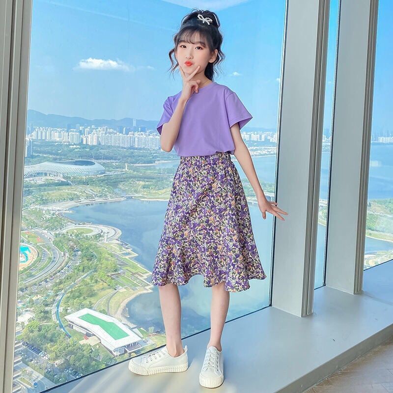 [SẴN, SHIP 24H]  Đầm bé gái 13 tuổi (5 - 15 tuổi☑️ váy đầm bé gái 10 tuổi ☑️váy mùa hè  bé gái lớn 2