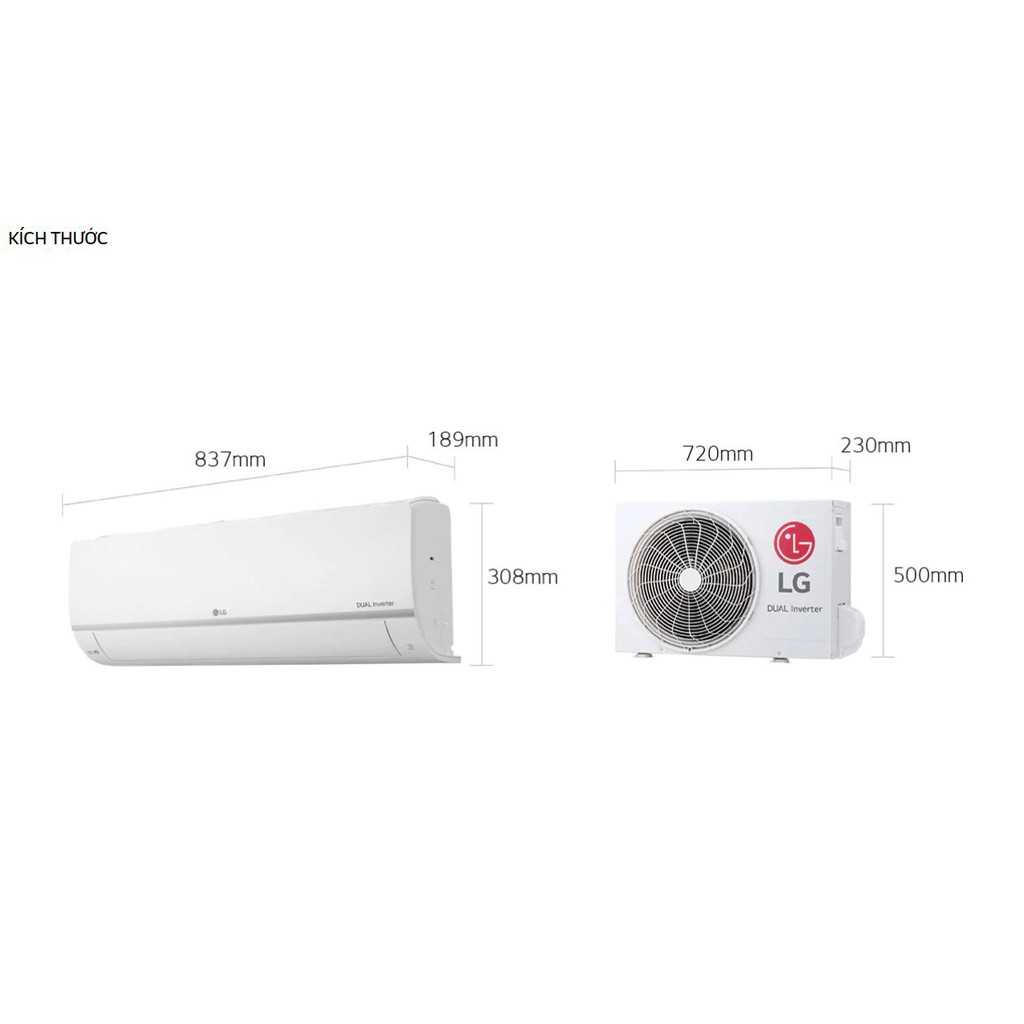 B13END ĐIỀU HÒA LG DUALCOOL™ Điều hòa Inverter 2 chiều 12000BTU (1.5HP) B13END BH MÁY NÉN 10 NĂM, ĐH 24 THÁNG