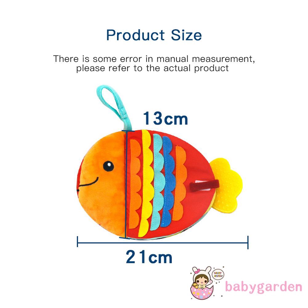 Sách Vải Chủ Đề Sinh Vật Biển Đáng Yêu Cho Bé