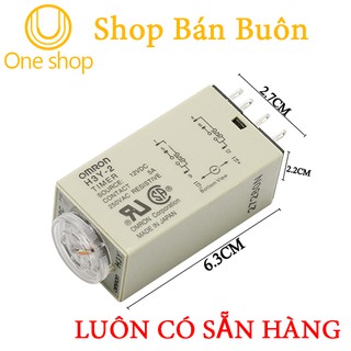 Relay Thời Gian Timer Omron H3Y-2 8P 12V