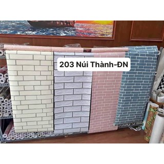 GIẤY DÁN TƯỜNG GIẢ GẠCH ĐÁ
