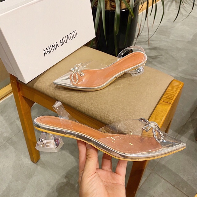 Sandal quai trong nơ 3p fullbox