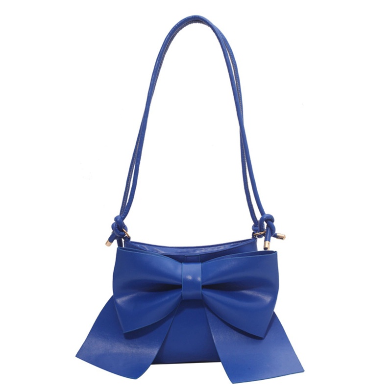 Túi Xách Đeo Chéo Thắt Nơ Màu Sắc Thời Trang