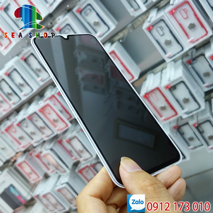 Kính chống nhìn trộm Samsung Galaxy M10, M30, M30S, M21, M31 - Kính cường lực full màn hinh Samsung - Tràn viền