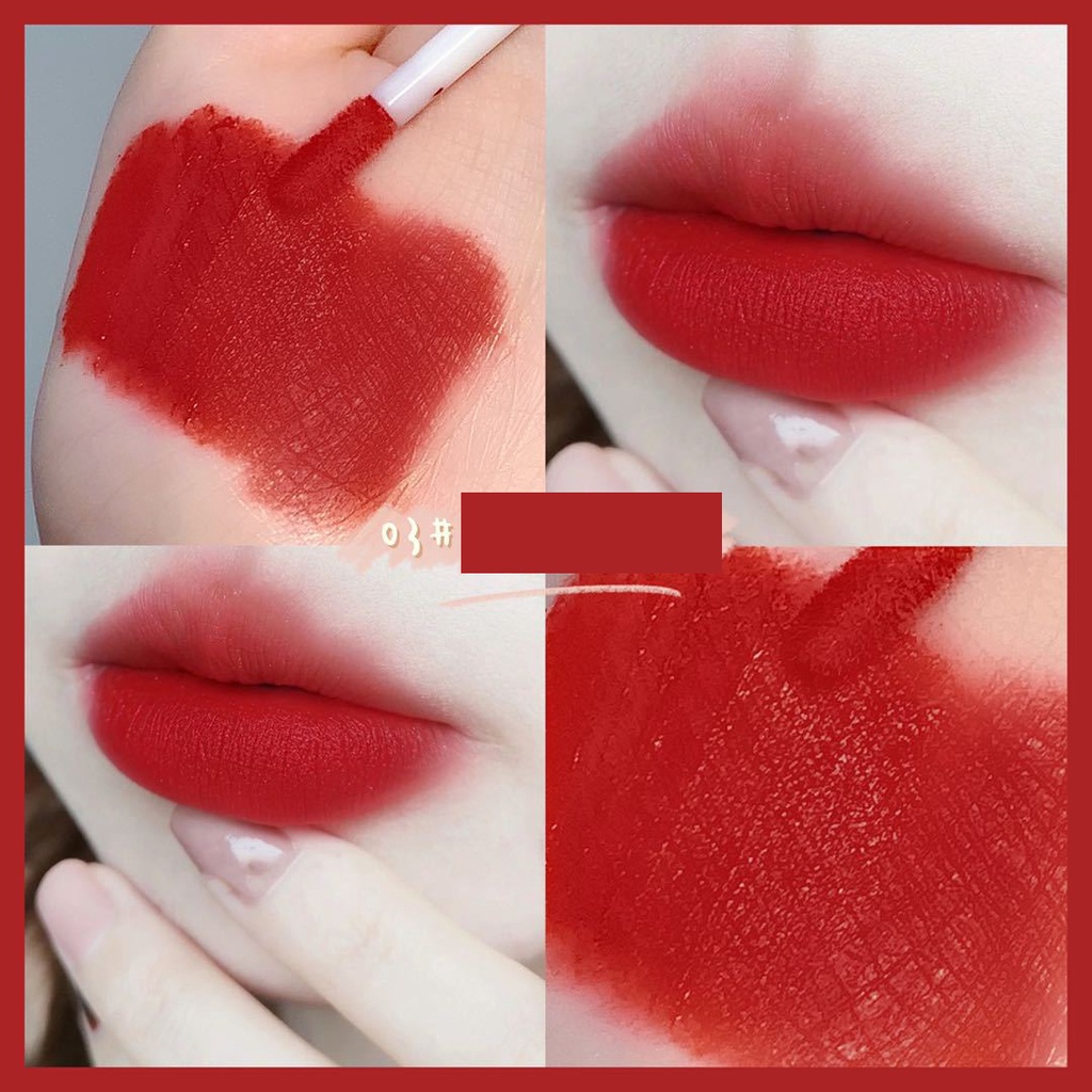 Set 4 Son Kem Lì Mịn Mượt Như Nhung May Mắn Cho Học Sinh