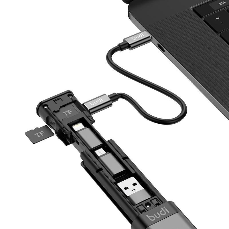 Hộp Đựng Cáp Dữ Liệu USB Đa Năng Cho iPhone Huawei Xiaomi Samsung