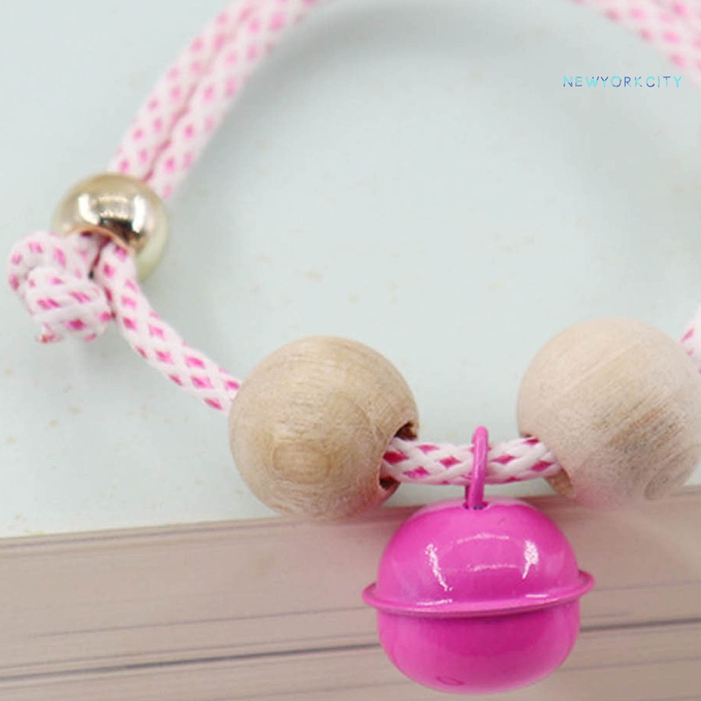 Vòng Cổ Chống Bọ Chét Có Chuông Họa Tiết Chấm Bi Có Thể Điều Chỉnh Dành Cho Thú Cưng