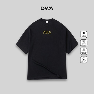 Áo thun tay lỡ form rộng adlv, áo phông nam nữ form rộng oversize basic cotton unisex, dwa.unisex