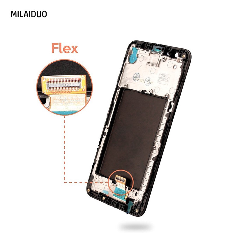 Màn hình cảm ứng số hóa lắp ráp thay thế màu đen cho LG K10 2017 K20 MS250 M250N M250E M250DS