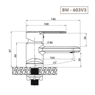 Vòi Basics BW603V3