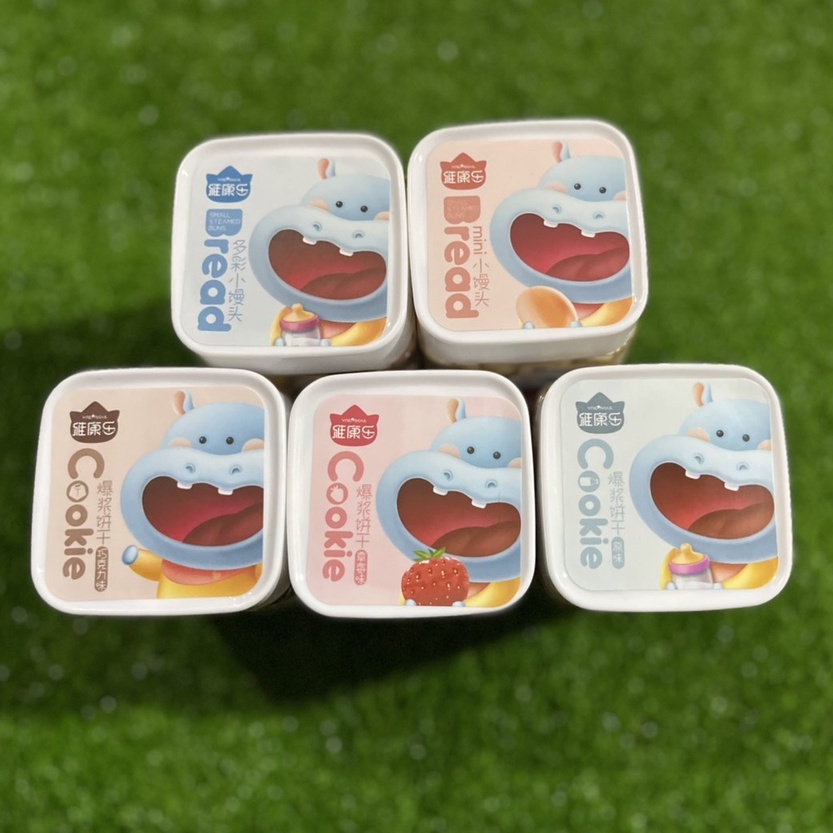 Bánh Bi Men Bánh Gấu Sữa Hà Mã Bread
