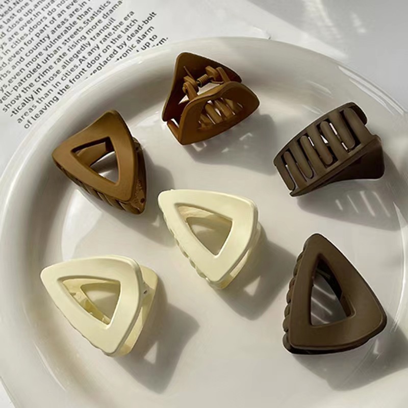 Kẹp Tóc Acrylic Thời Trang Hàn Quốc Đơn Giản Dành Cho Nữ