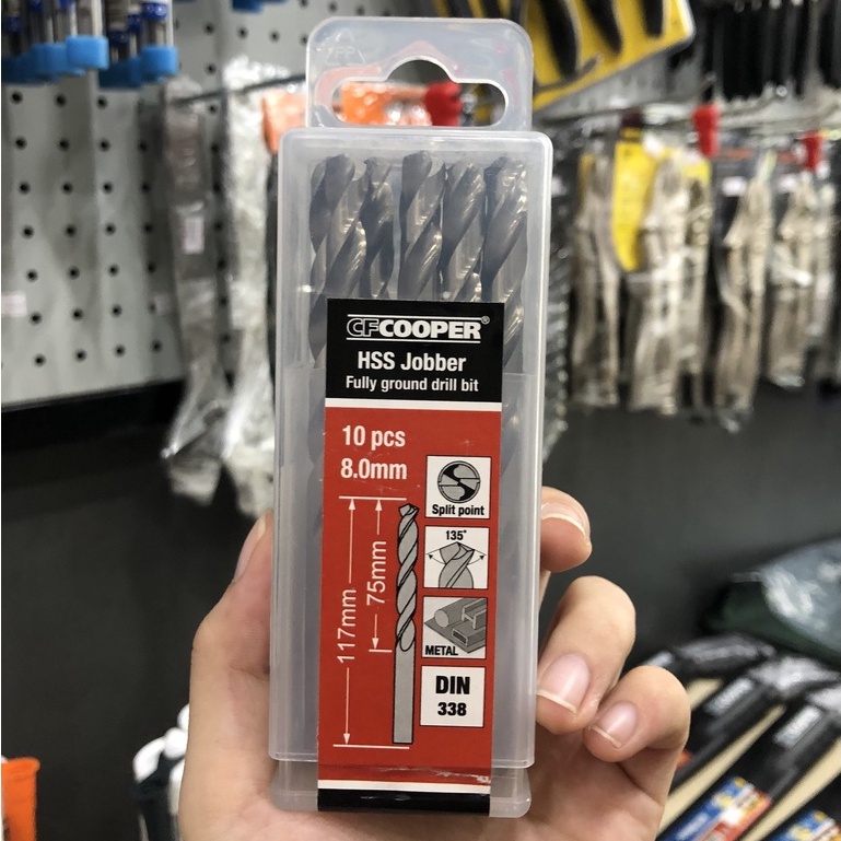 MŨI KHOAN SẮT HSS  CF COOPER