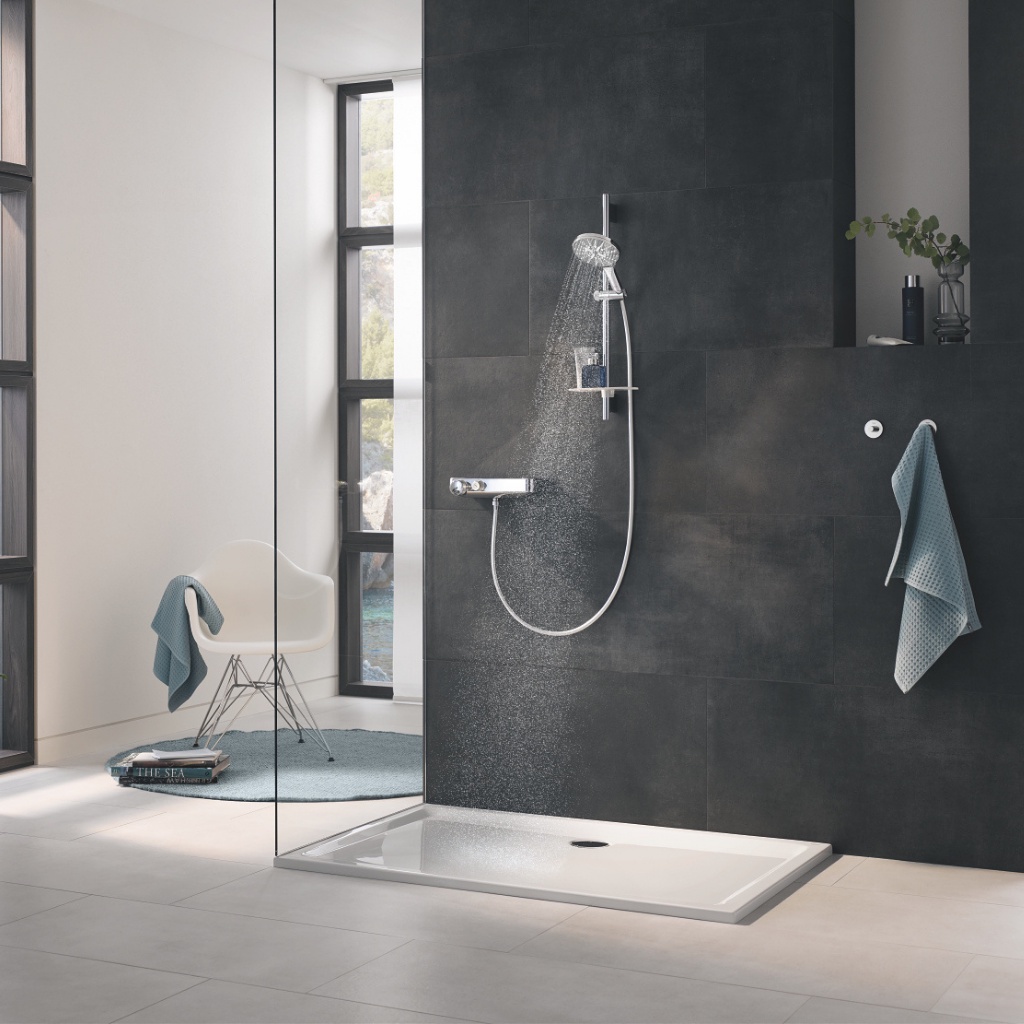 Bộ Tay Sen 3 Chế Độ Kèm Thanh Trượt GROHE RAINSHOWER SMARTACTIVE 150 - 26591000