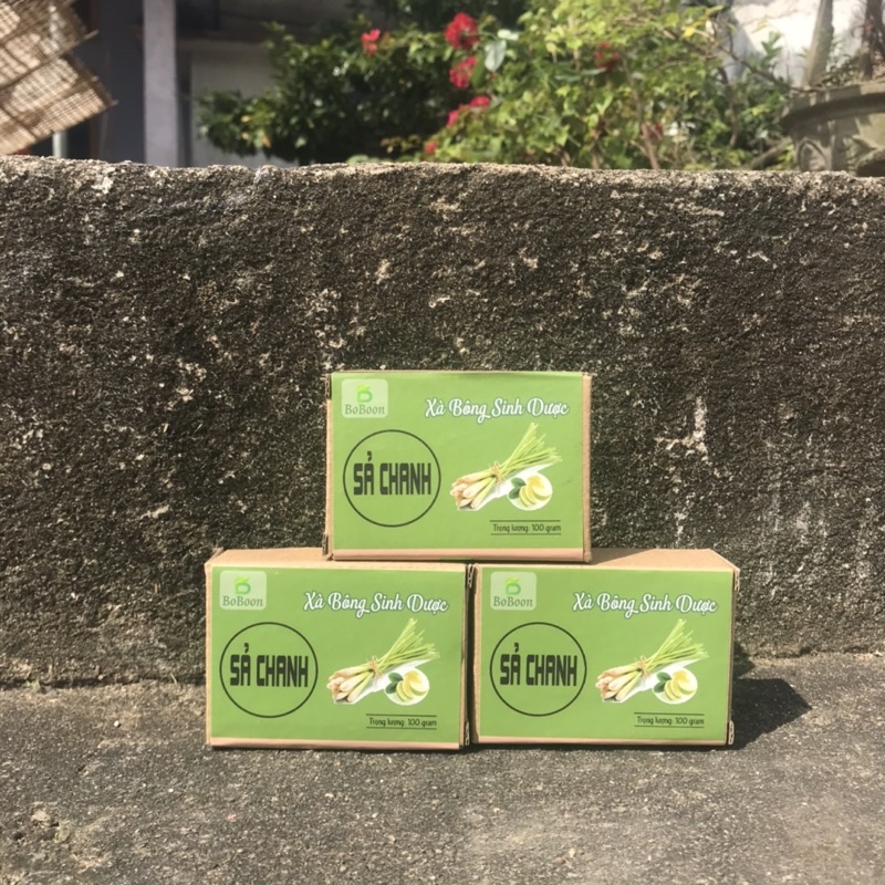 Xà bông mướp đắng Boboon handmade sạch mụn lưng, tẩy tế bào chết, trắng da | BigBuy360 - bigbuy360.vn