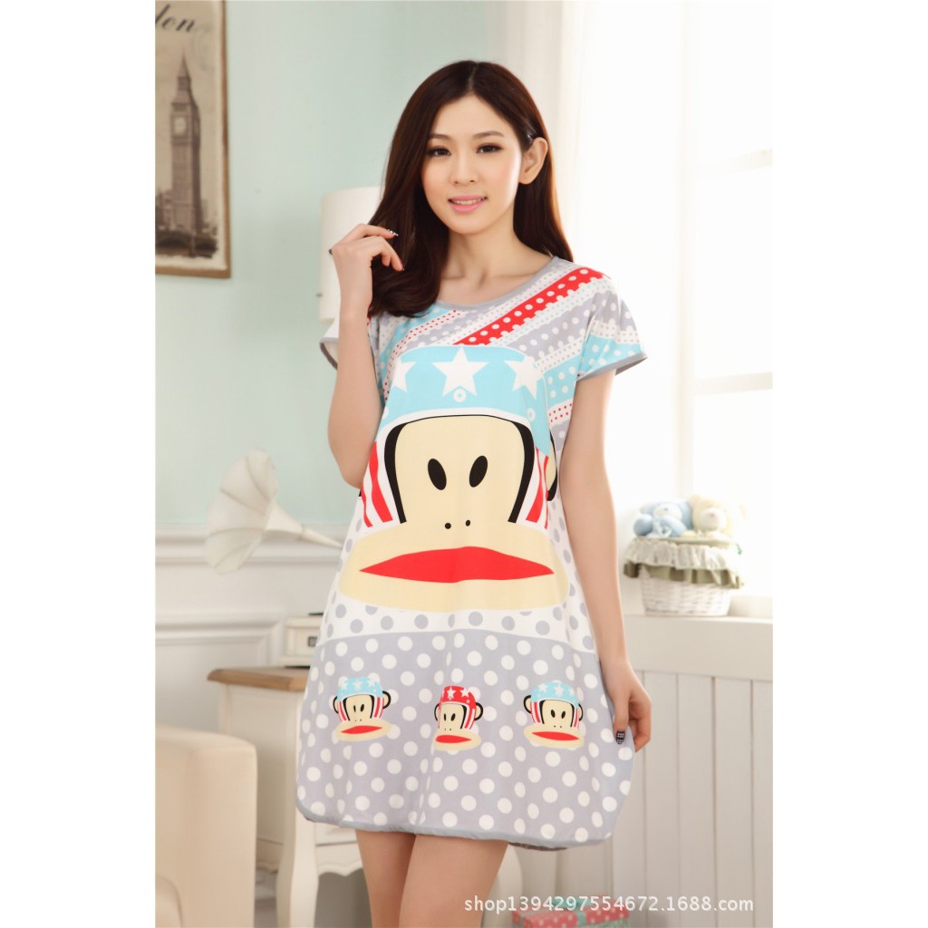 Đầm Ngủ Dễ Thương Khỉ Con - MS92