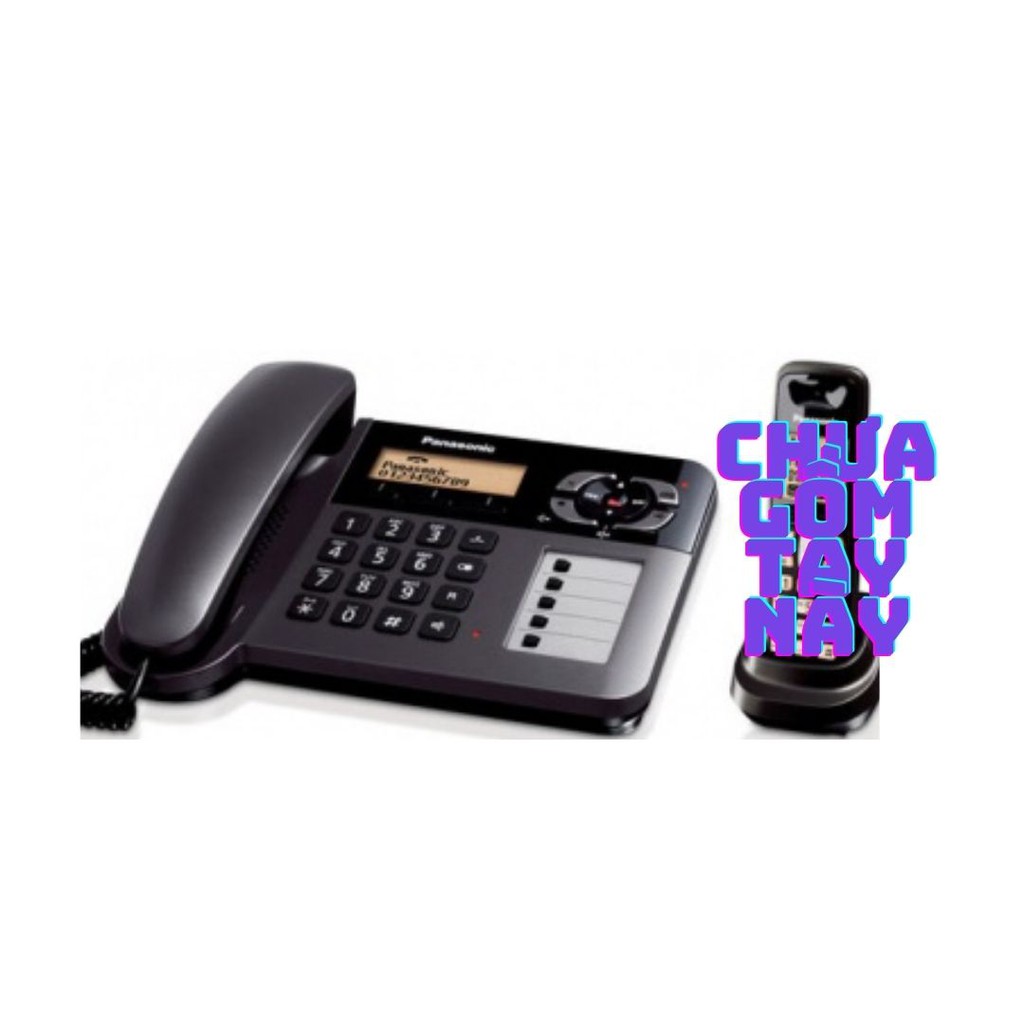 Điện Thoại Để Bàn Màn Hình Loa Ngoài Không Pin Panasonic KX-TG6451