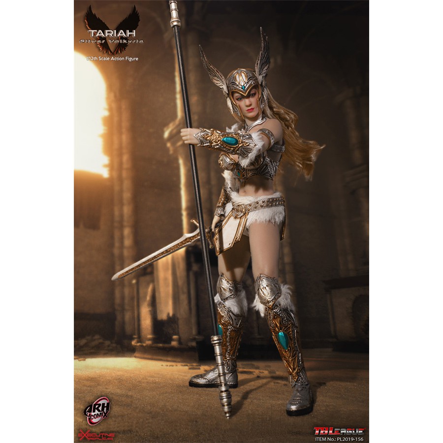 Mô hình figure 1/12 PL2020-156 Tariah Silver Valkyrie chính hãng TBLeague Phicen
