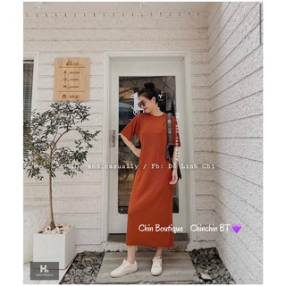 VÁY SUÔNG NỮ BASIC VẢI TĂM LY SIÊU HOT DK229