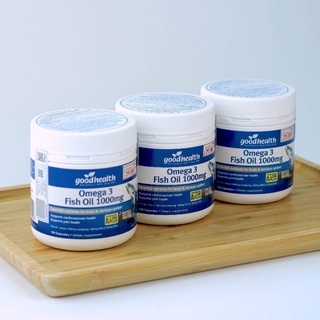 Dầu cá Omega 3 Goodhealth giúp phát triển não bộ, tăng cường thị giác, hỗ trợ giảm đau khớp (150 viên/hộp)