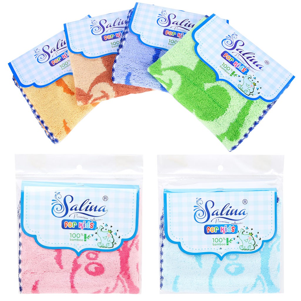 Khăn Mặt Trẻ Em Salina For Kids SFT00-01 (Kích thước 30cm x 32cm)