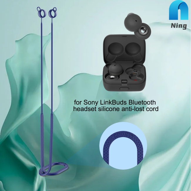 Dây Đeo Cổ Bằng Silicon Co Giãn Chống Mất Tương Thích Với Sony LinkBuds