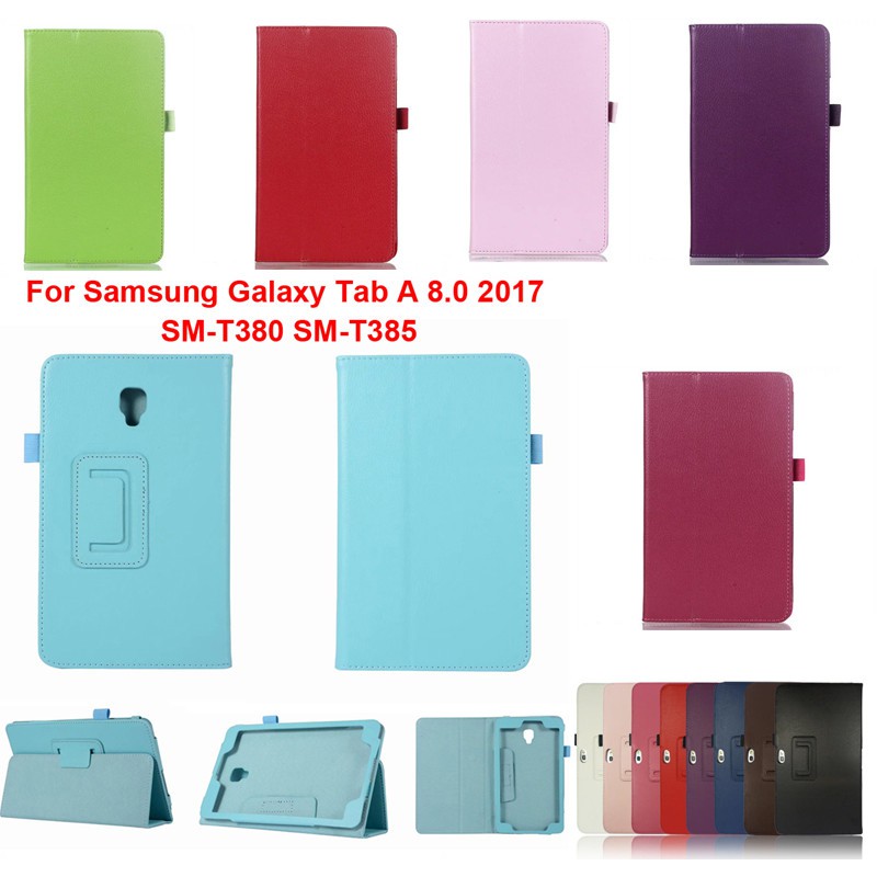 Bao da chống sốc thời trang cao cấp cho Samsung Tab A 8.0 2017 SM-T380 T385