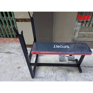 Ghế Tập Gym Đa Năng Tại Nhà, Chịu Lực Tốt, Khung Thép Sơn Tĩnh Điện Ghế đẩy tạ Sport ngang