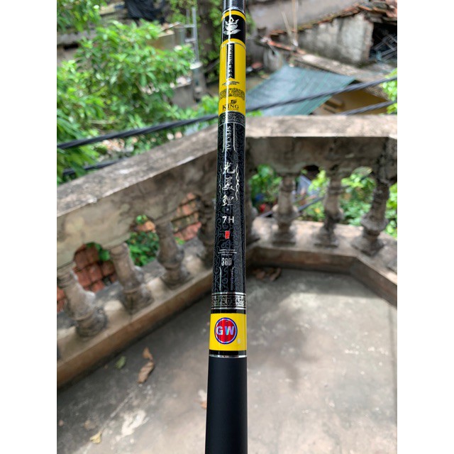 cần câu tay GW 7H dài 3m6 tải cá 13kg siêu nhẹ 100g hàng chính hãng GW nhập khẩu y hình giảm giá sele y hình