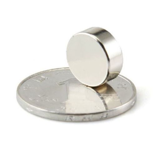 5 viên nam châm viên trắng 20x5mm - Loại nam châm trắng đất hiếm lực hút siêu mạnh