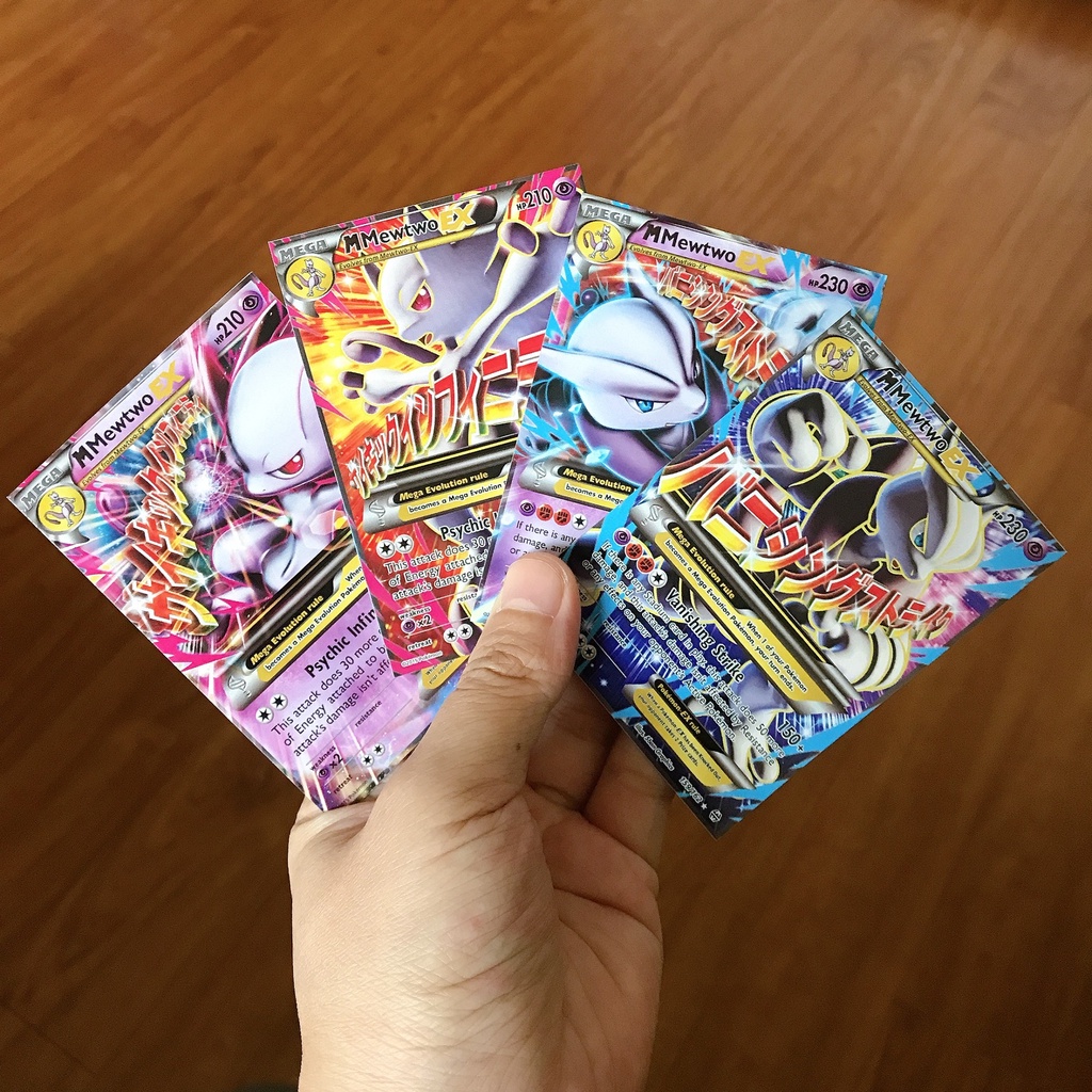 Trọn bộ 90 Thẻ bài Pokemon TCG MEGA EX đã phát hành từ 2014 - 2017