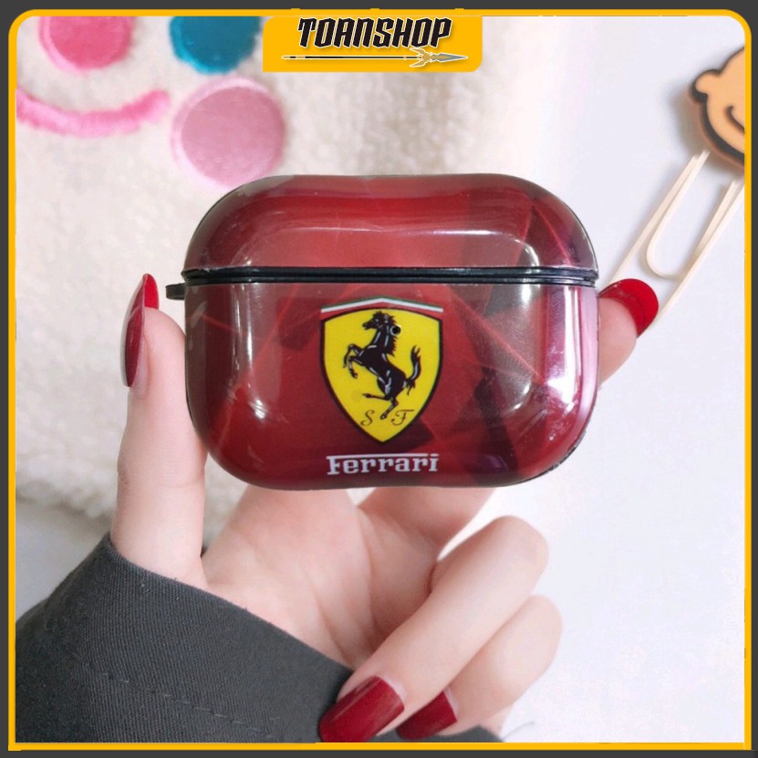 Case Airpod-Vỏ bao airpod 3 - Case airpod 3 pro IMD Sup - Kaws- Ferrari - One piece ( tặng kèm móc)