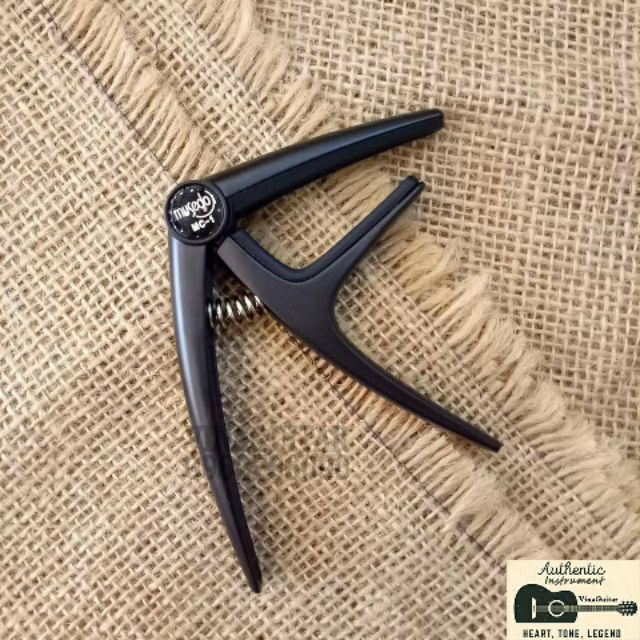 (Giá hủy diệt) Capo guitar Musedo mc1 đủ 4 màu cho đàn acousic/electric