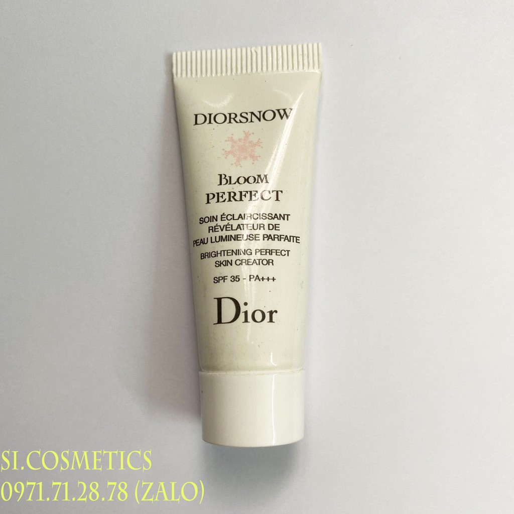 Kem lót trang điểm mini Dior Diorsnow Bloom Perfect Brightening Perfect Skin Creator SPF35 PA++ 7ml