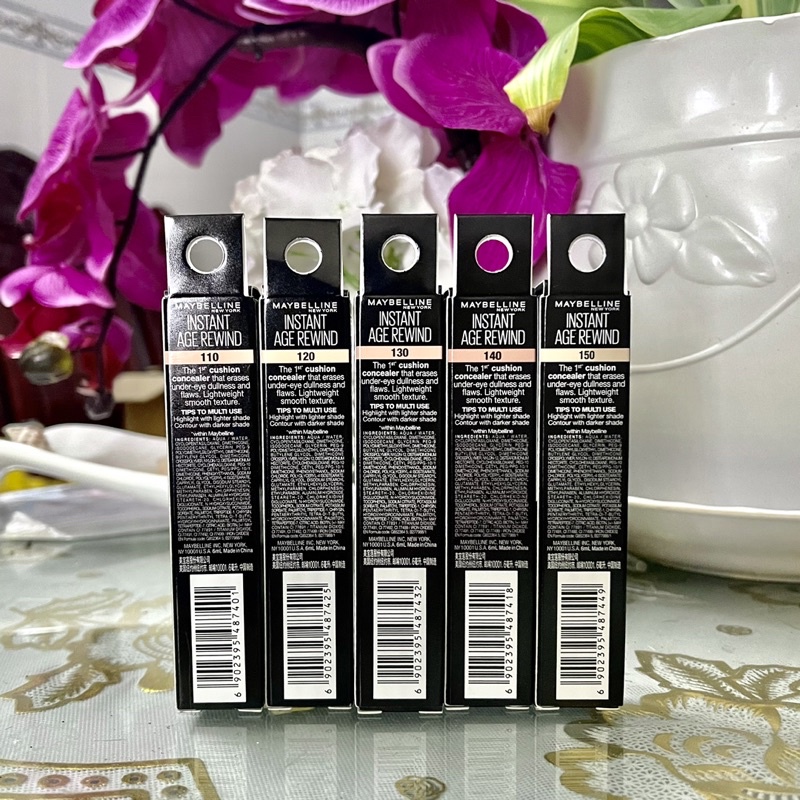 Bút cushion che khuyết điểm giảm quầng thâm Maybelline Instant Age Rewind 6ml