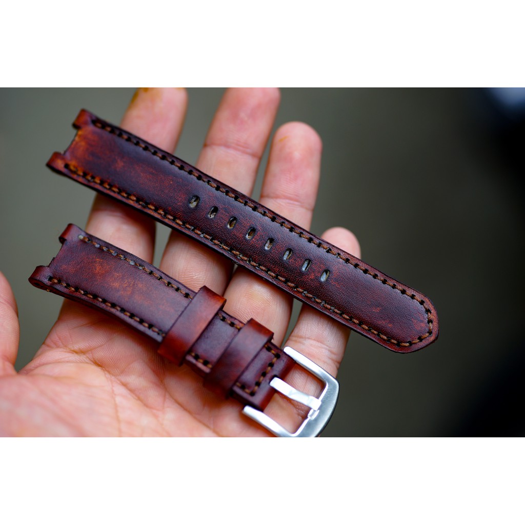 Dây Đồng Hồ Da Bò RAM Leather Cho Dòng Pojiot Bền Đẹp