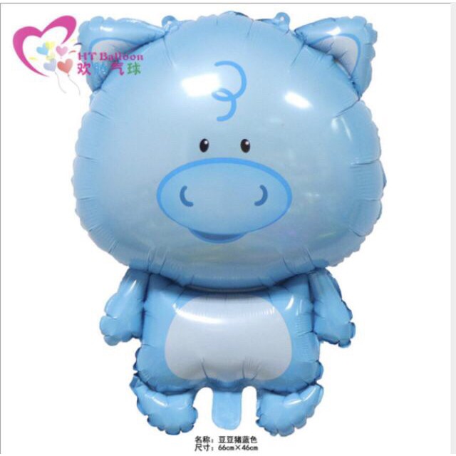 Bóng Nhôm Hình Heo Các Loại Dành Cho Bé 2 Tuổi, Bóng Sinh Nhật 2 Tuổi Heo Peppa
