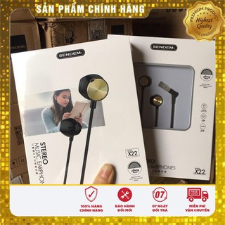 Tai Nghe Sendem X22 New 2020 - Âm Thanh Êm Dịu Trong Từng Khoanh Khắc